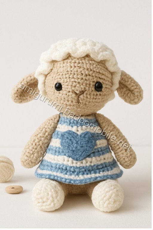 Amigurumi Sweet Lamb Free Pattern