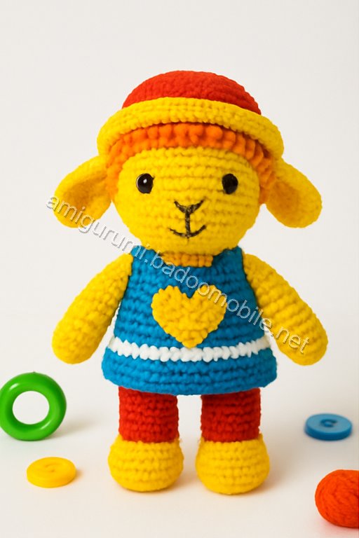Amigurumi Sweet Lamb Free Pattern
