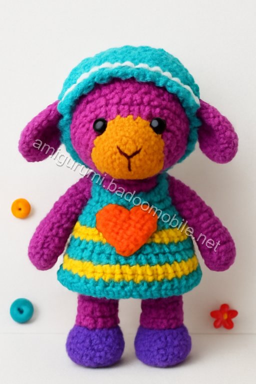 Amigurumi Sweet Lamb Free Pattern