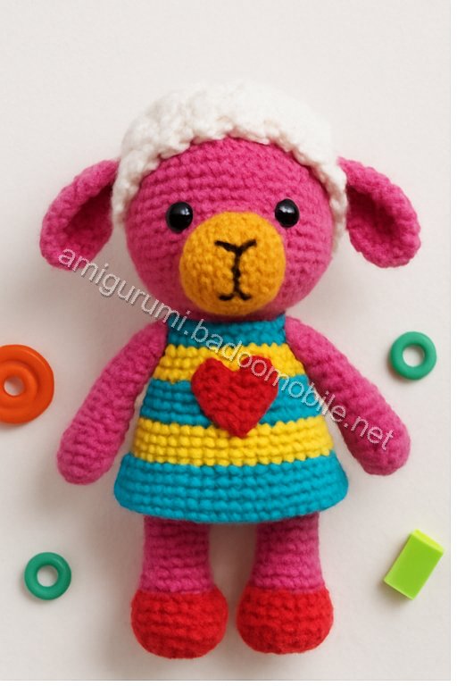 Amigurumi Sweet Lamb Free Pattern