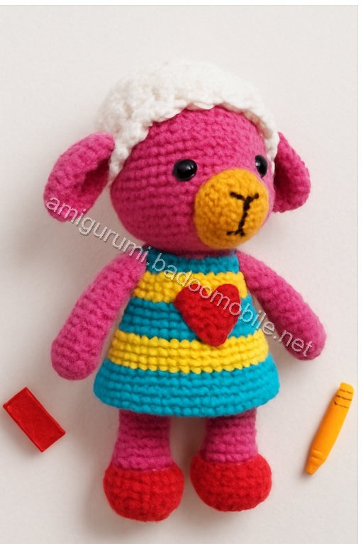 Amigurumi Sweet Lamb Free Pattern