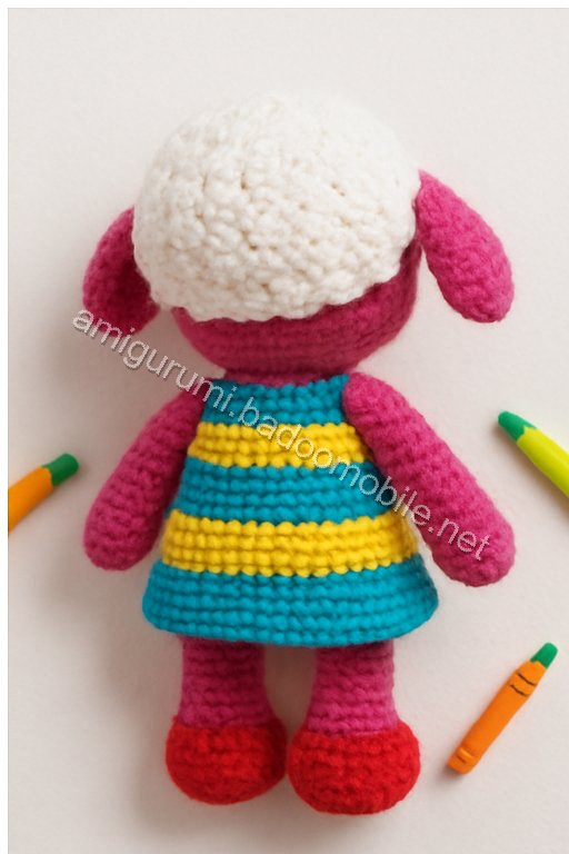 Amigurumi Sweet Lamb Free Pattern
