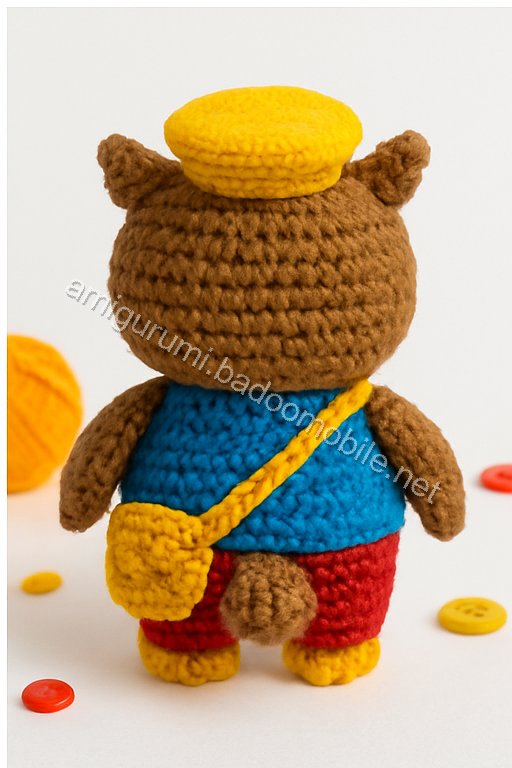 Free Crochet Pattern: Amigurumi Wise Owl Postmaster