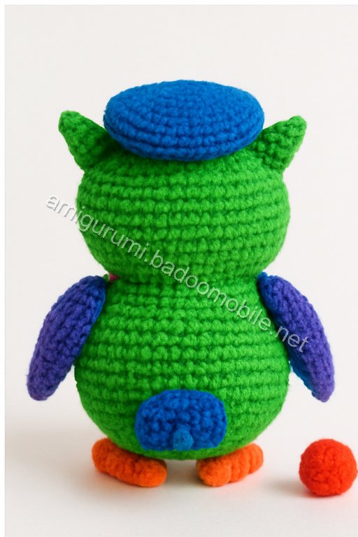Free Crochet Pattern: Amigurumi Wise Owl Postmaster