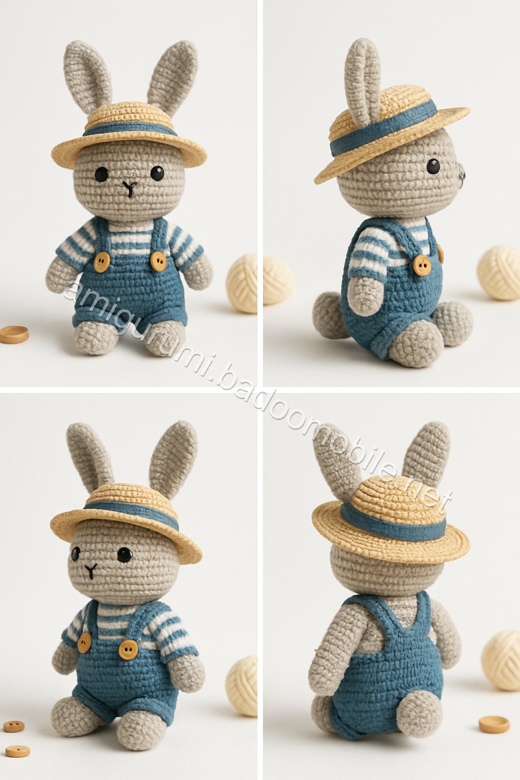 Free Crochet Pattern: Adorable Bugs Bunny Amigurumi