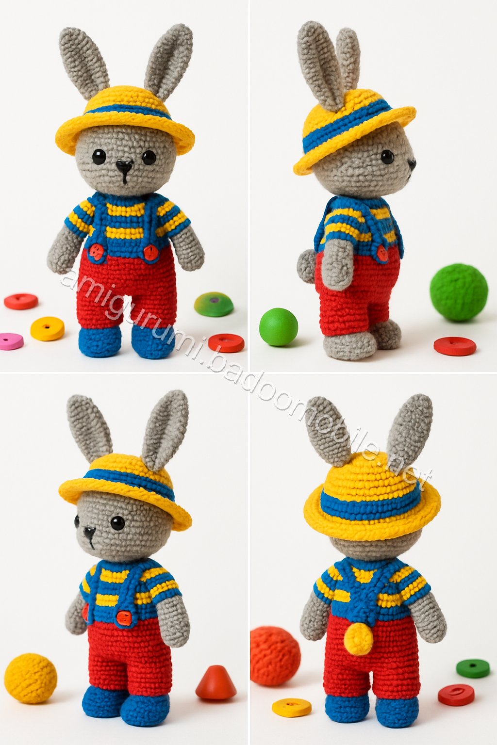 Free Crochet Pattern: Adorable Bugs Bunny Amigurumi