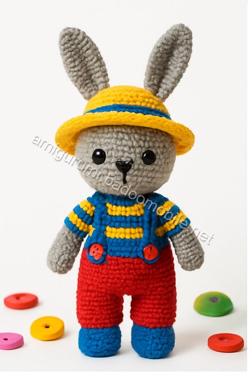 Free Crochet Pattern: Adorable Bugs Bunny Amigurumi