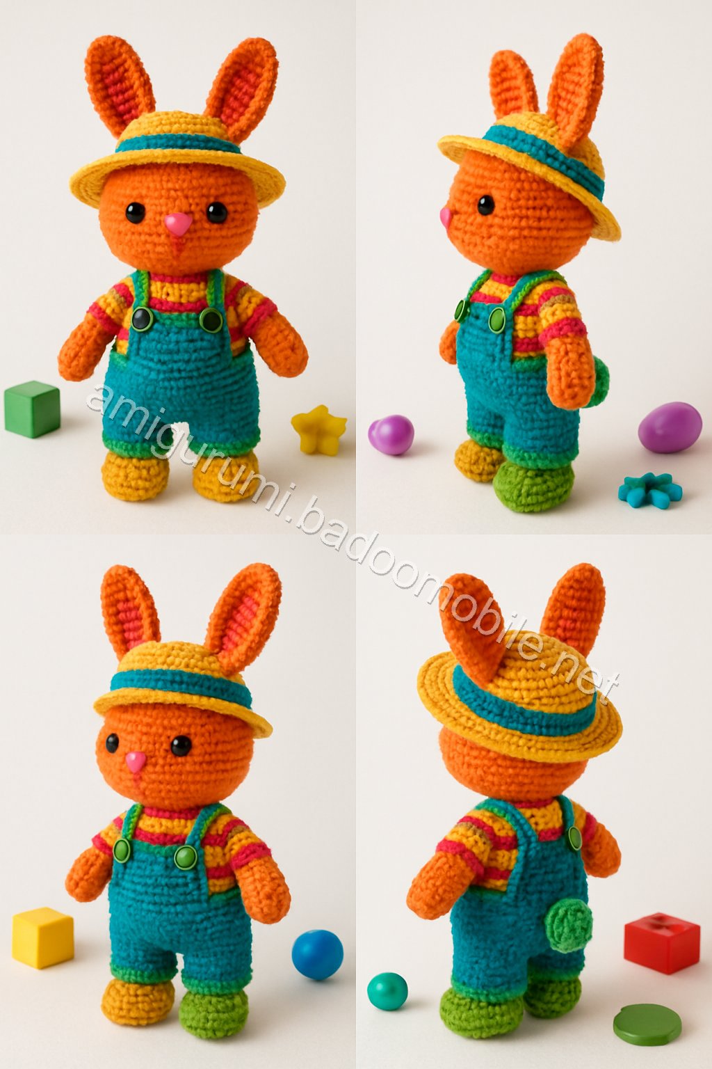 Free Crochet Pattern: Adorable Bugs Bunny Amigurumi