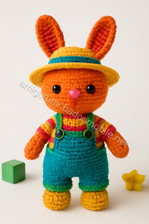 Free Crochet Pattern: Adorable Bugs Bunny Amigurumi