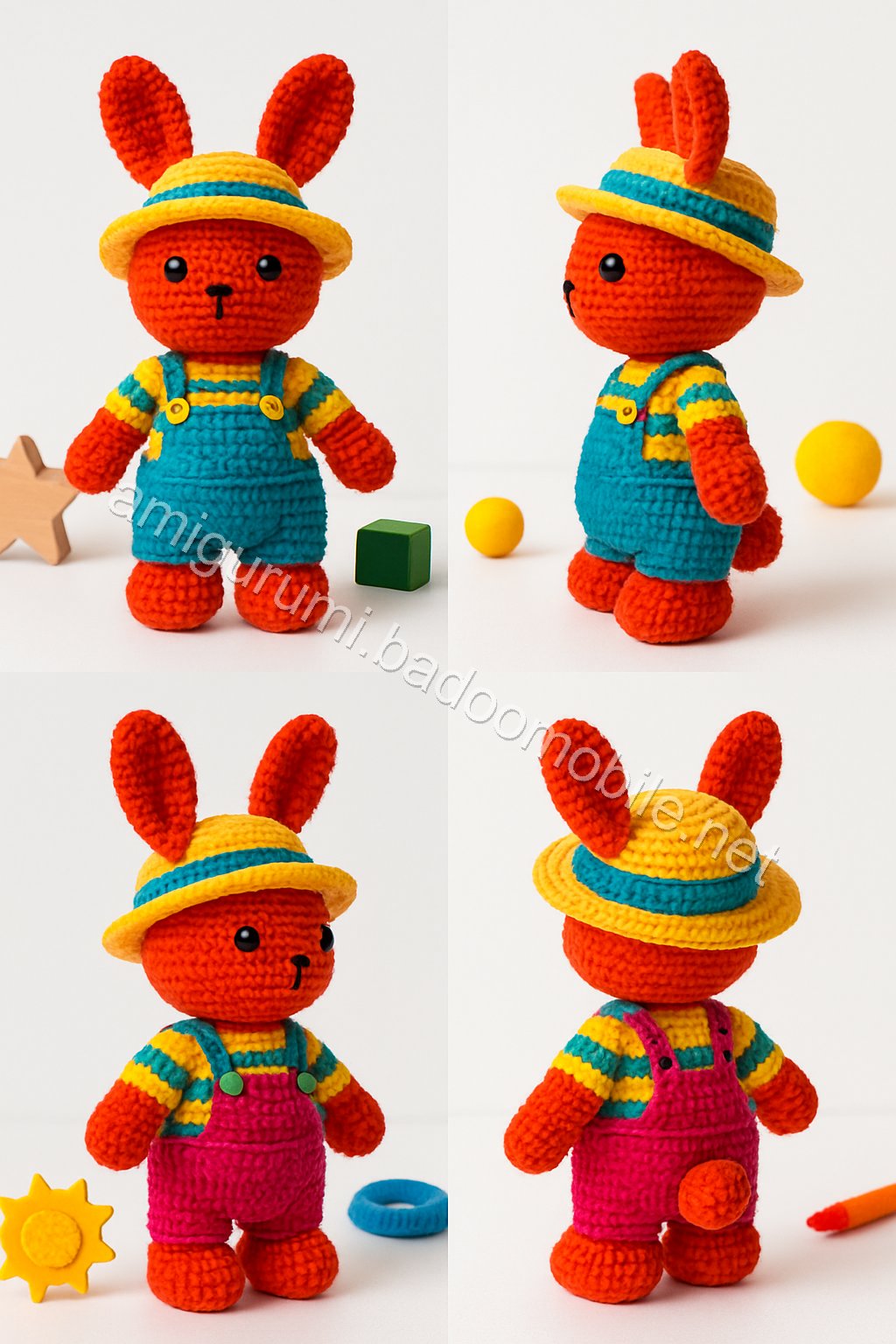 Free Crochet Pattern: Adorable Bugs Bunny Amigurumi