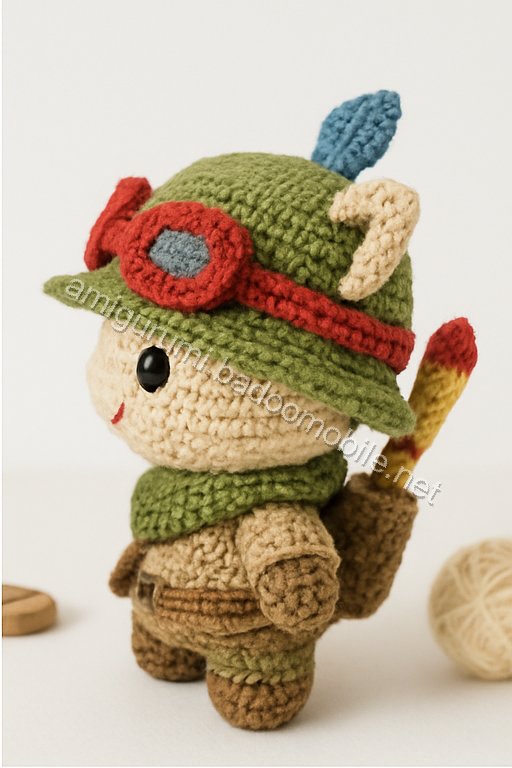 Amigurumi Teemo Free Pattern