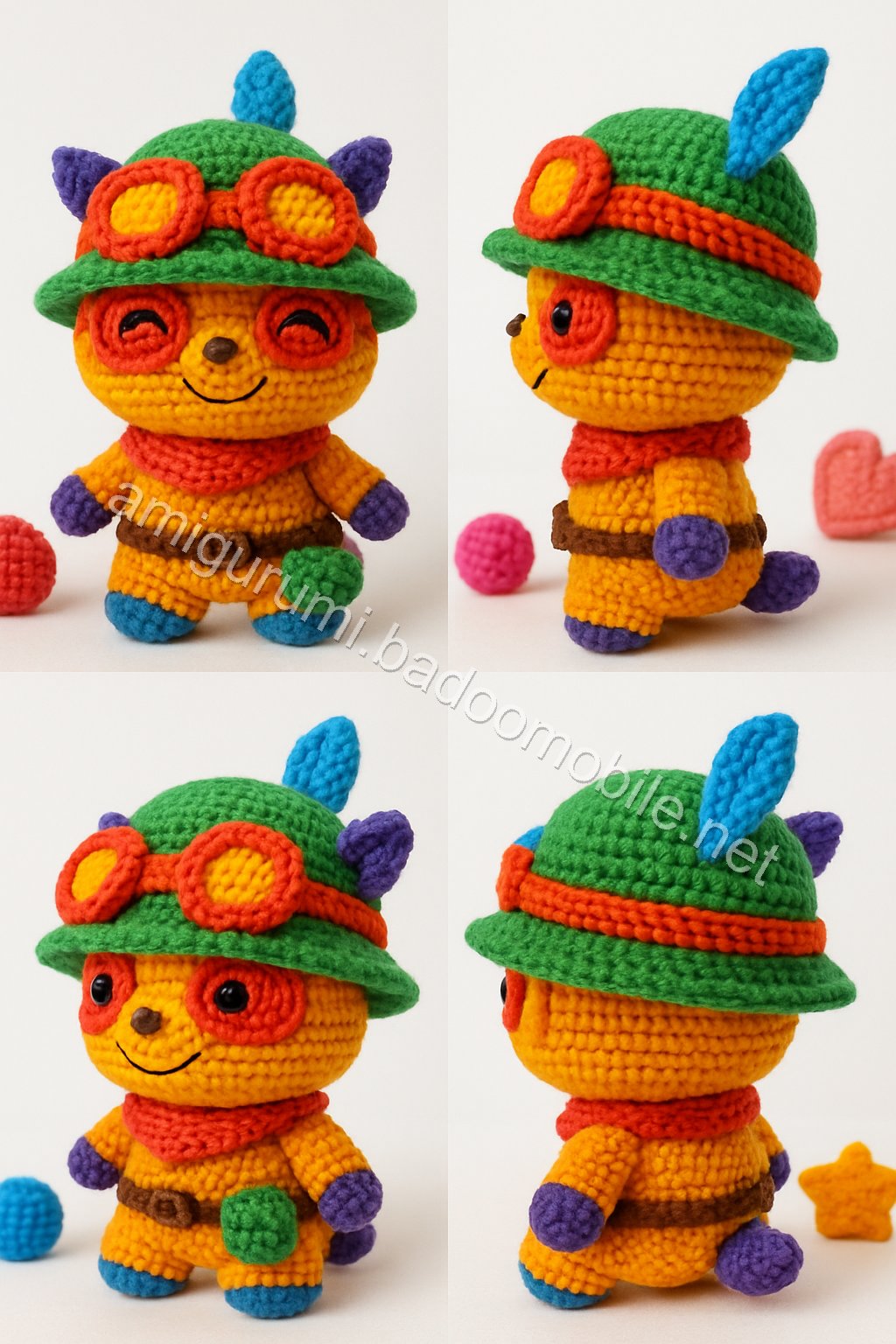 Amigurumi Teemo Free Pattern