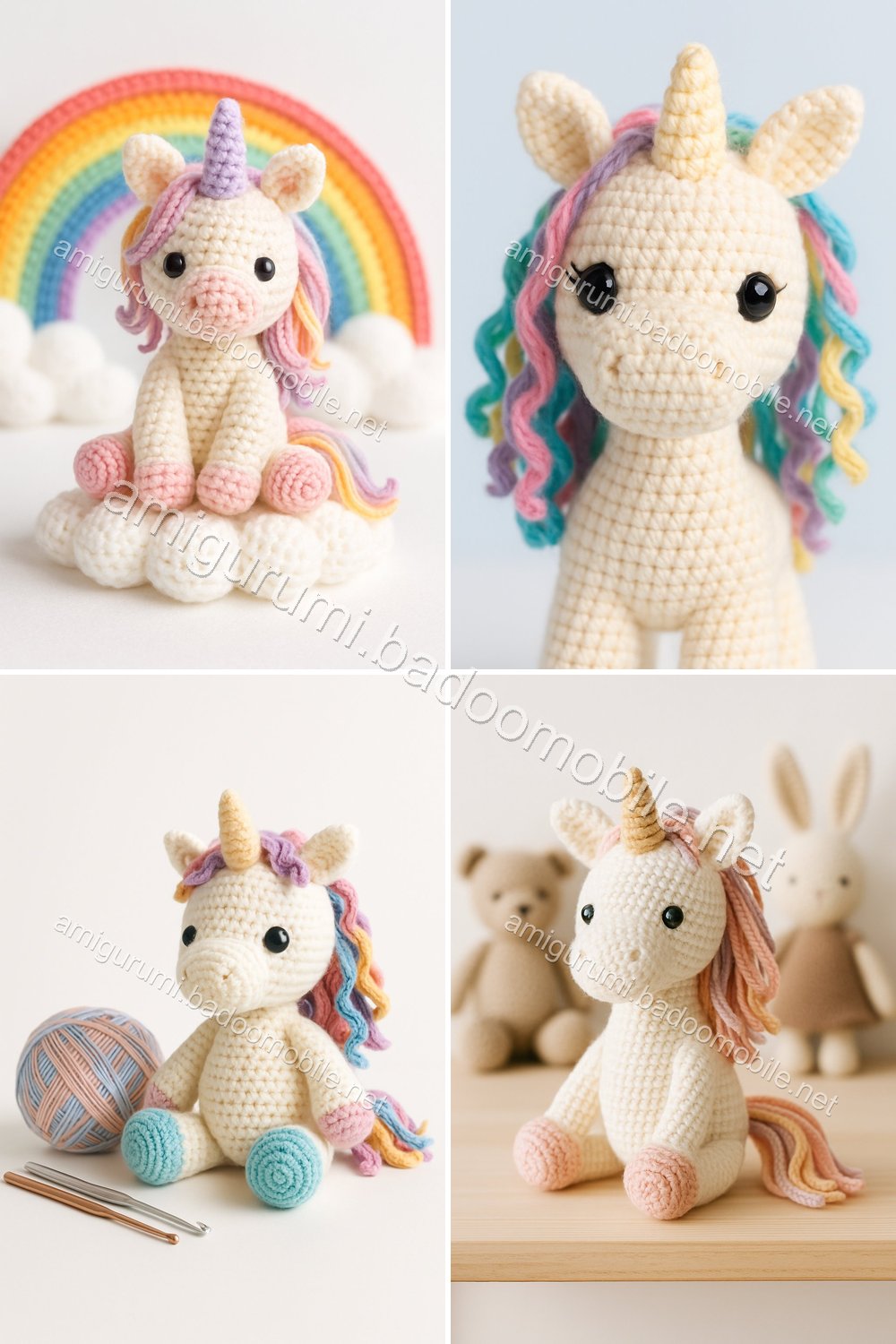 Free Crochet Pattern: Create Your Own Amigurumi Unicorn