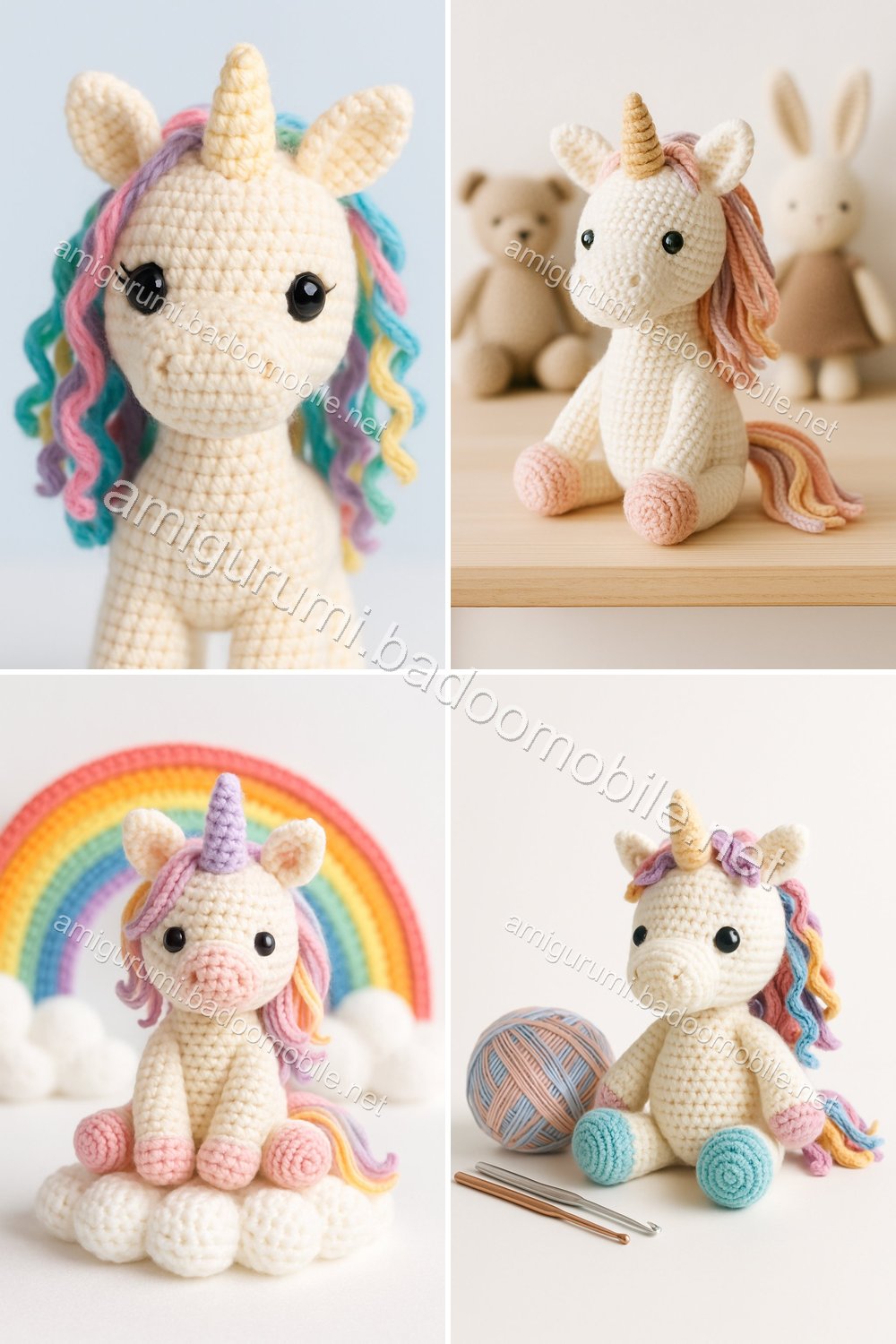 Free Crochet Pattern: Create Your Own Amigurumi Unicorn