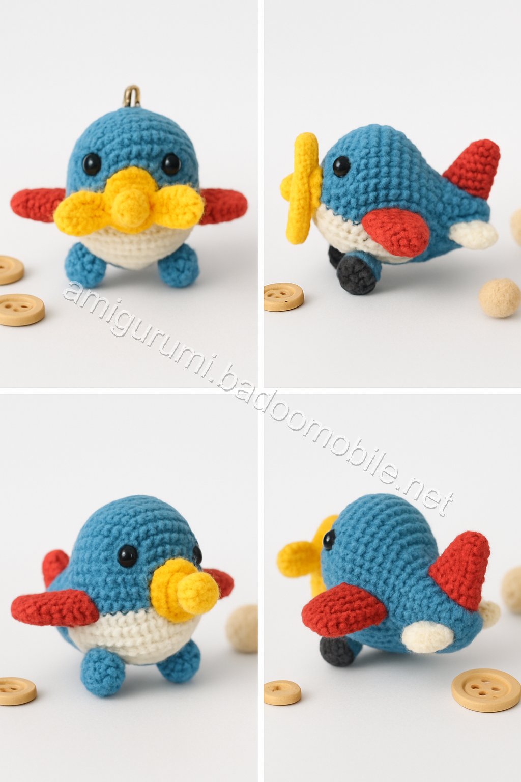 Amigurumi Airplane Free Pattern