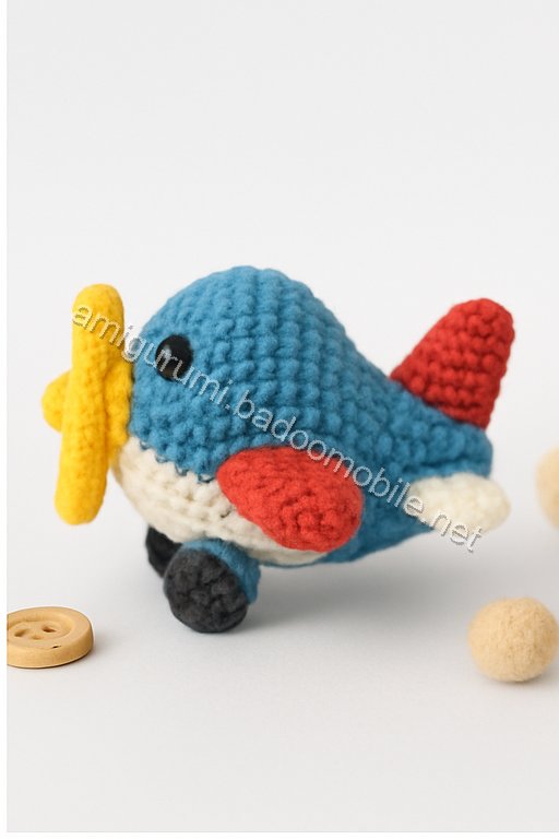 Amigurumi Airplane Free Pattern