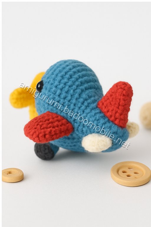 Amigurumi Airplane Free Pattern