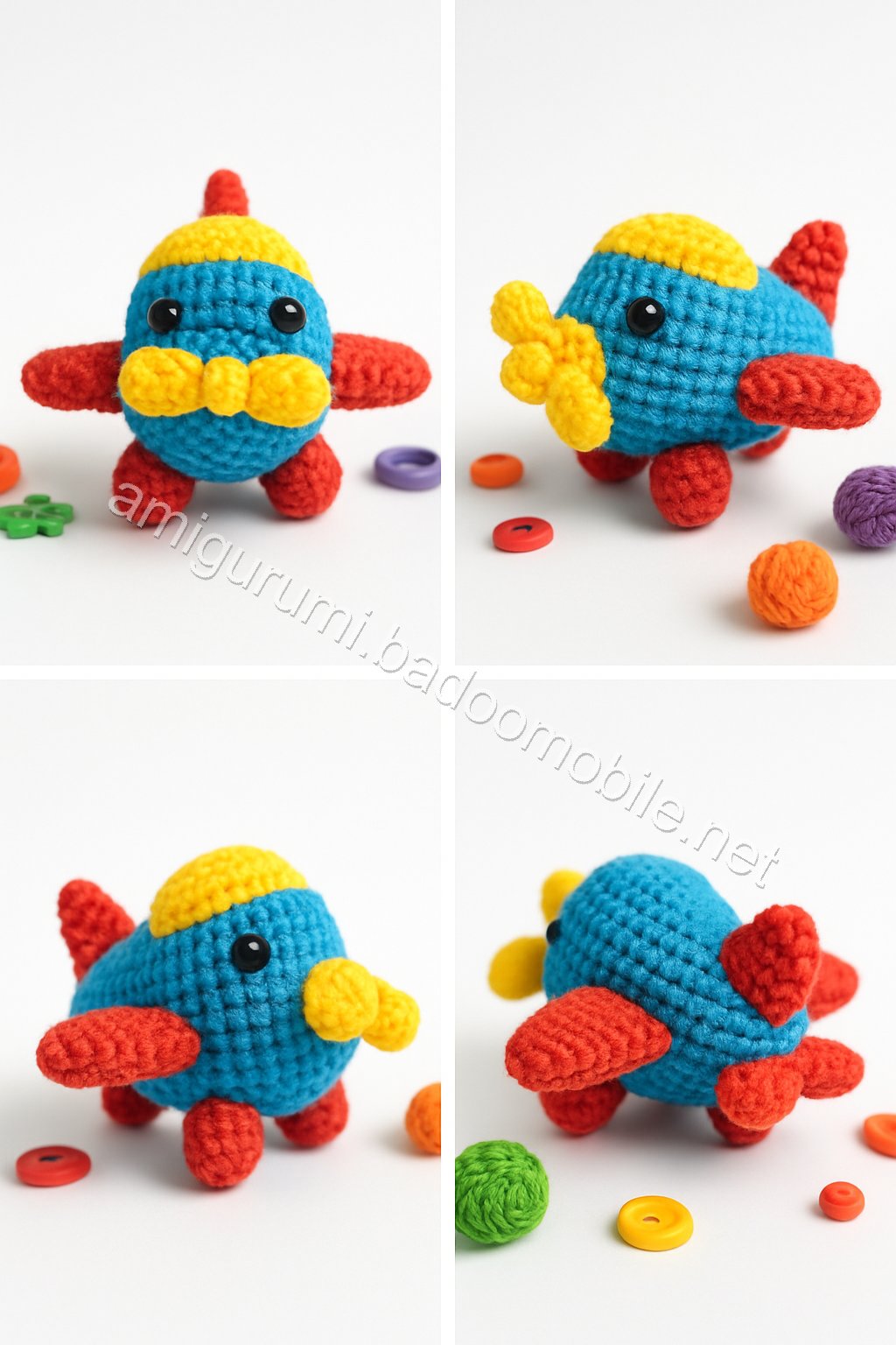 Amigurumi Airplane Free Pattern