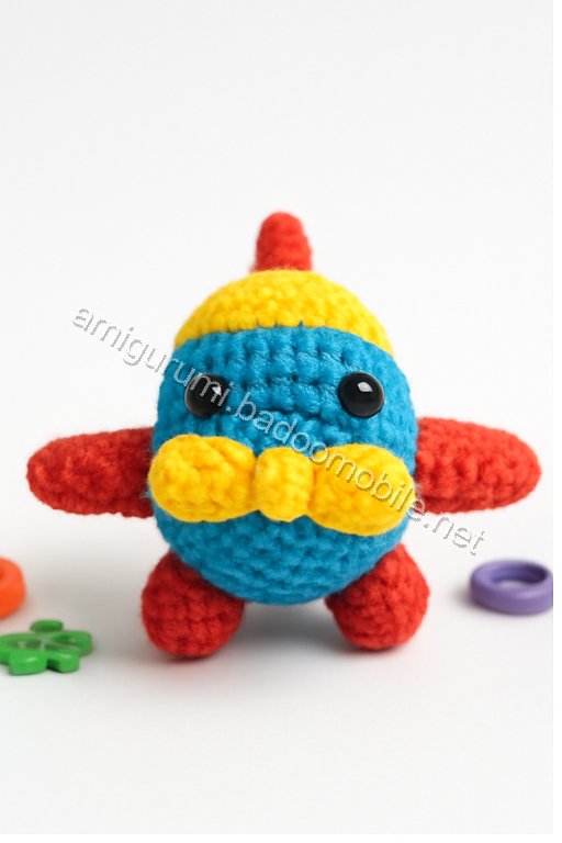 Amigurumi Airplane Free Pattern