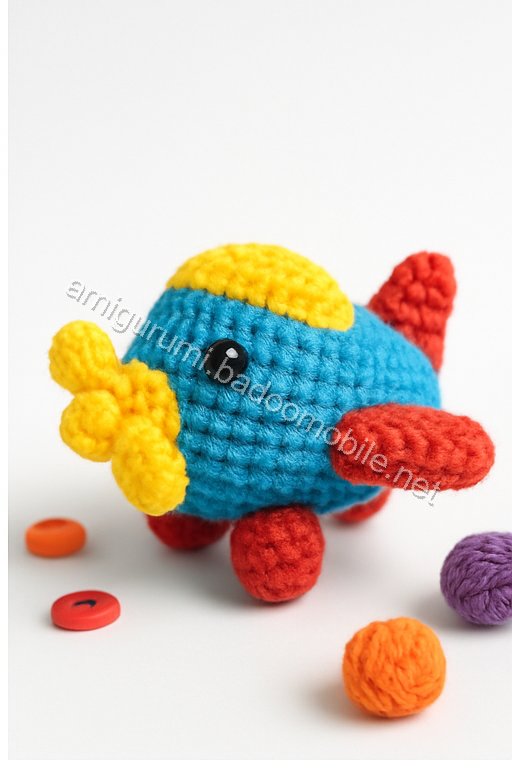 Amigurumi Airplane Free Pattern