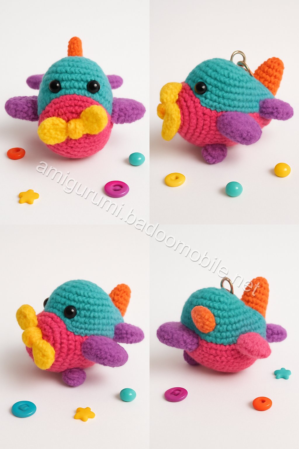 Amigurumi Airplane Free Pattern