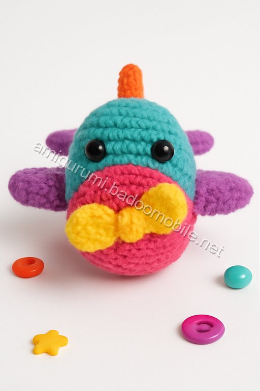Amigurumi Airplane Free Pattern