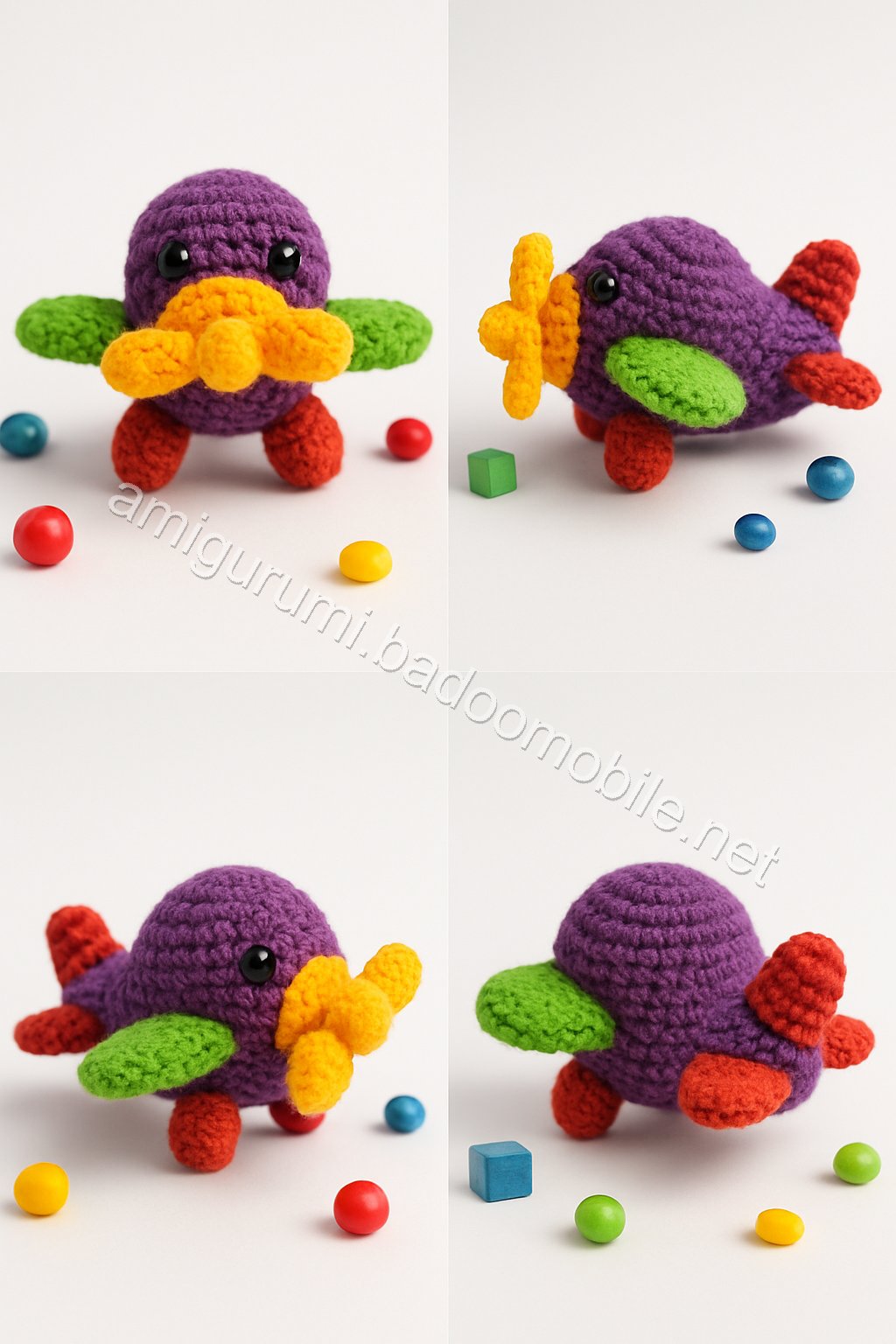 Amigurumi Airplane Free Pattern