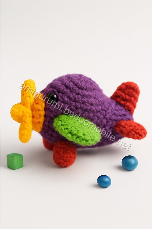 Amigurumi Airplane Free Pattern