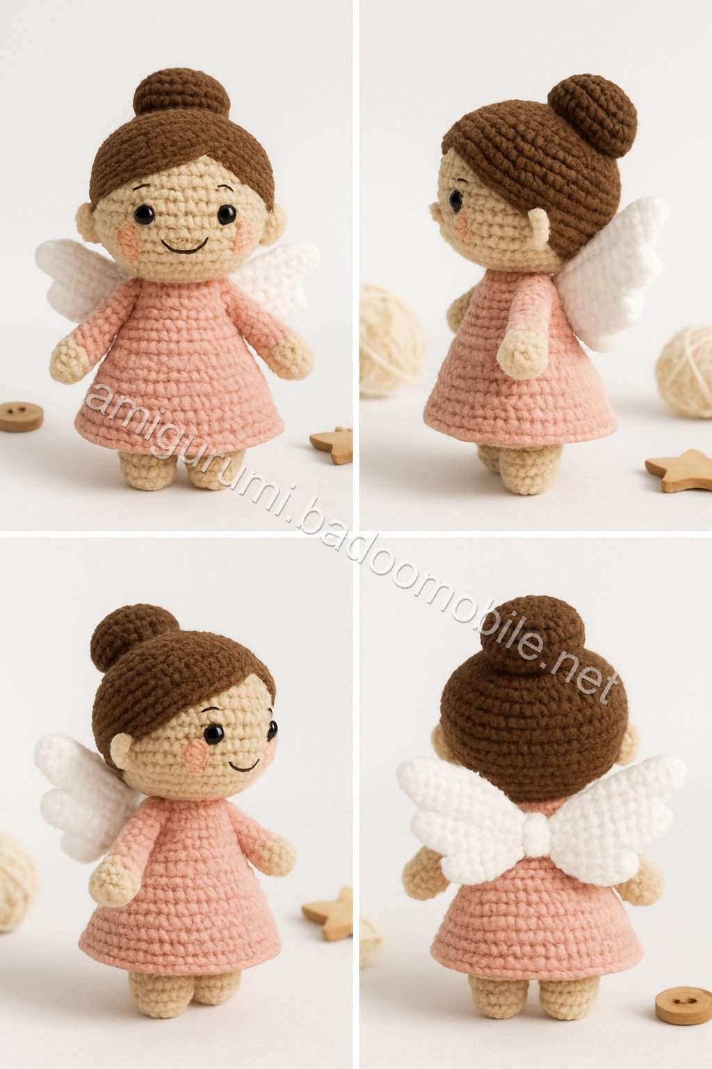 Amigurumi Heavenly Angel Free Pattern