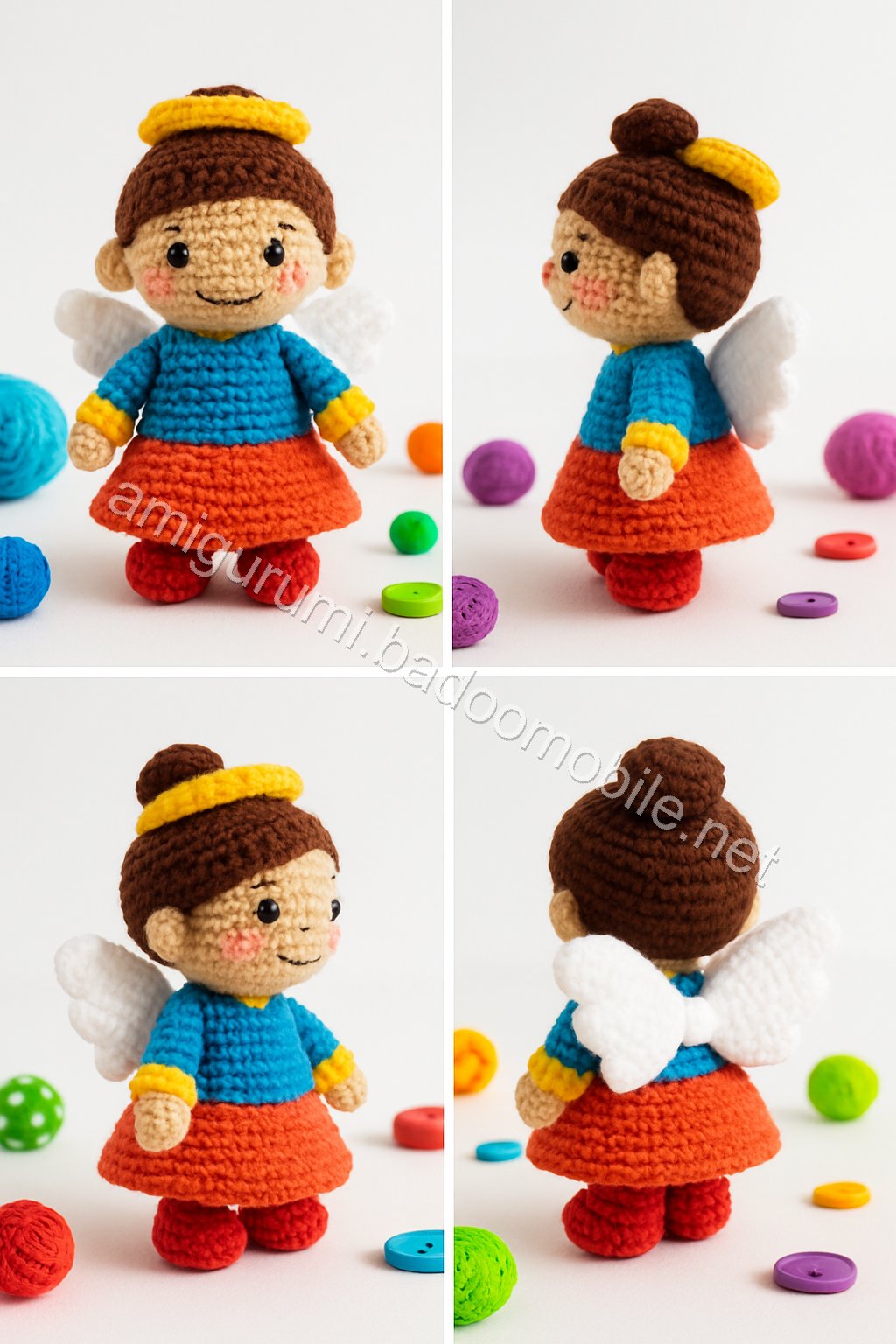 Amigurumi Heavenly Angel Free Pattern