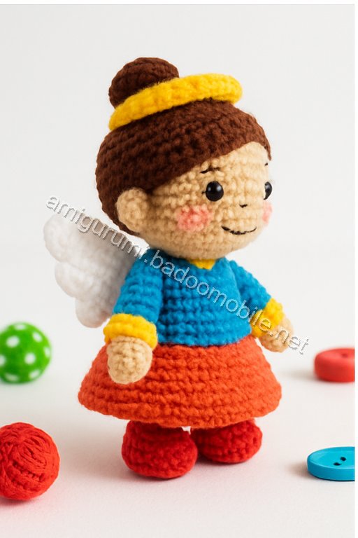 Amigurumi Heavenly Angel Free Pattern