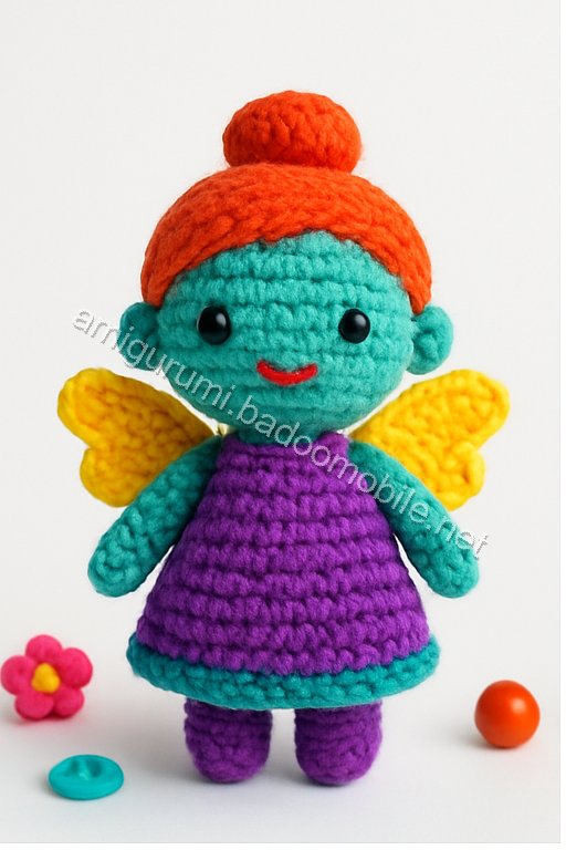 Amigurumi Heavenly Angel Free Pattern