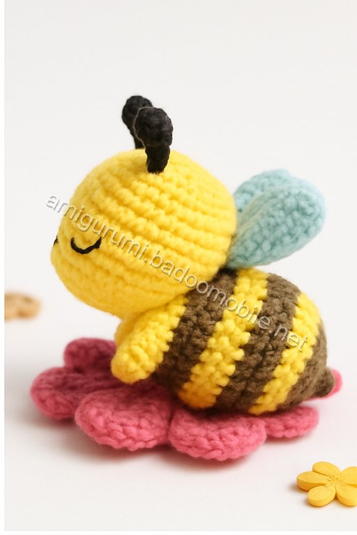 Amigurumi Sleeping Bee Free Pattern