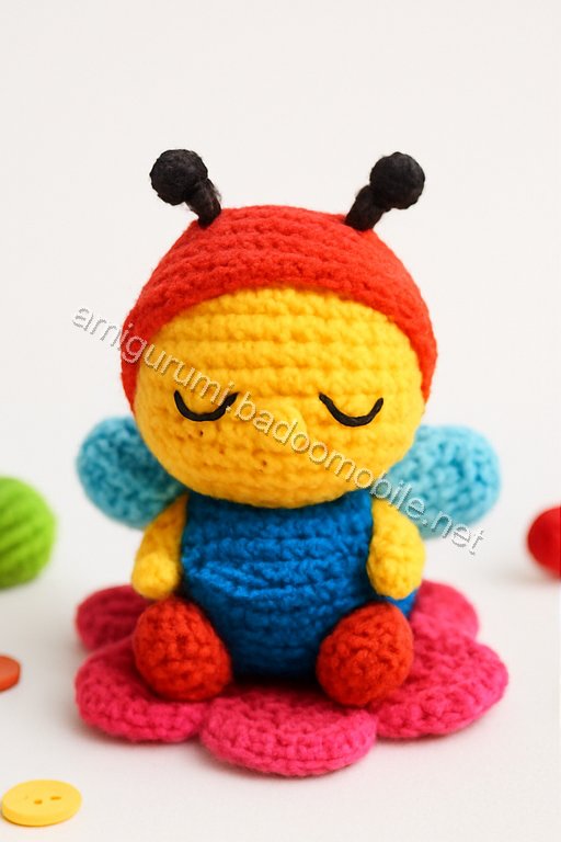 Amigurumi Sleeping Bee Free Pattern