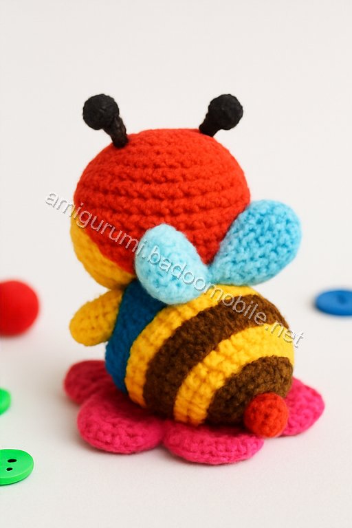 Amigurumi Sleeping Bee Free Pattern