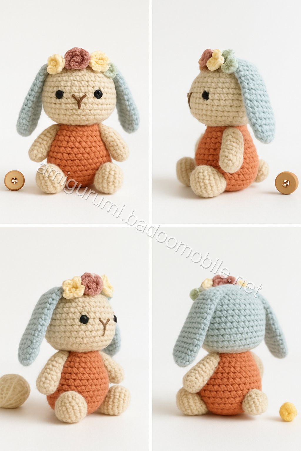 Amigurumi Spring Bunny Free Pattern