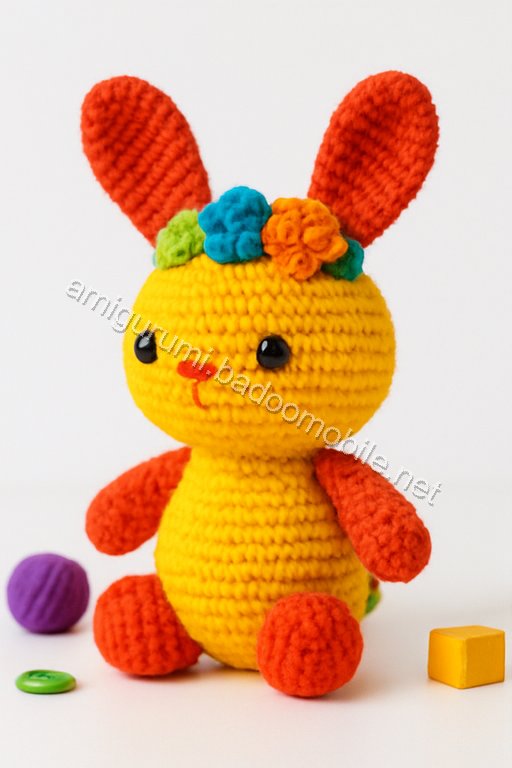 Amigurumi Spring Bunny Free Pattern