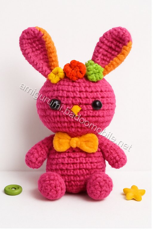 Amigurumi Spring Bunny Free Pattern