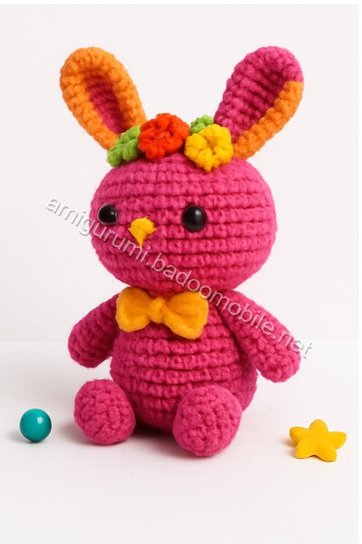 Amigurumi Spring Bunny Free Pattern