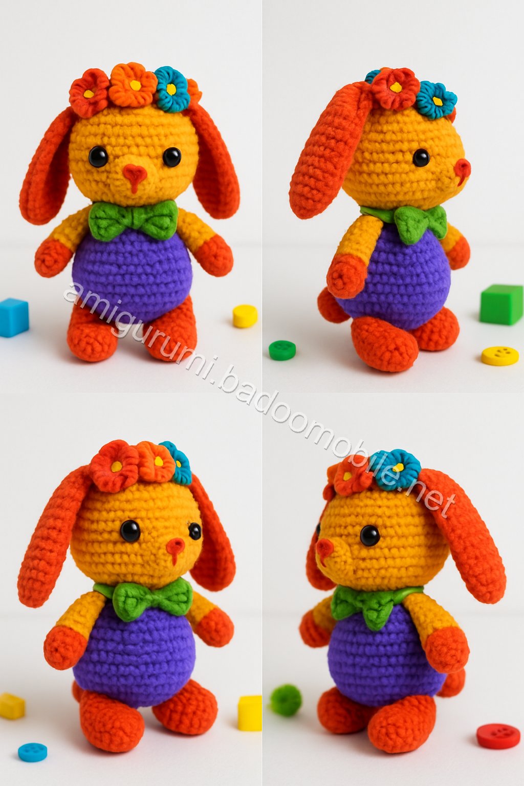 Amigurumi Spring Bunny Free Pattern