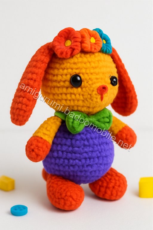 Amigurumi Spring Bunny Free Pattern