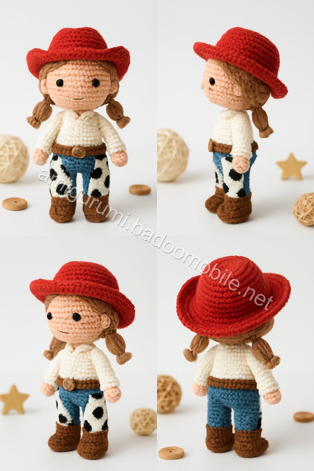 Amigurumi Cowgirl Free Pattern