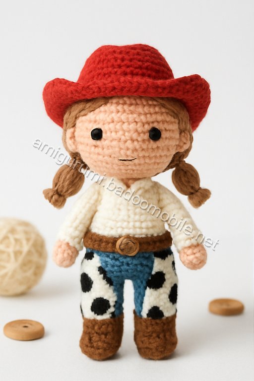 Amigurumi Cowgirl Free Pattern