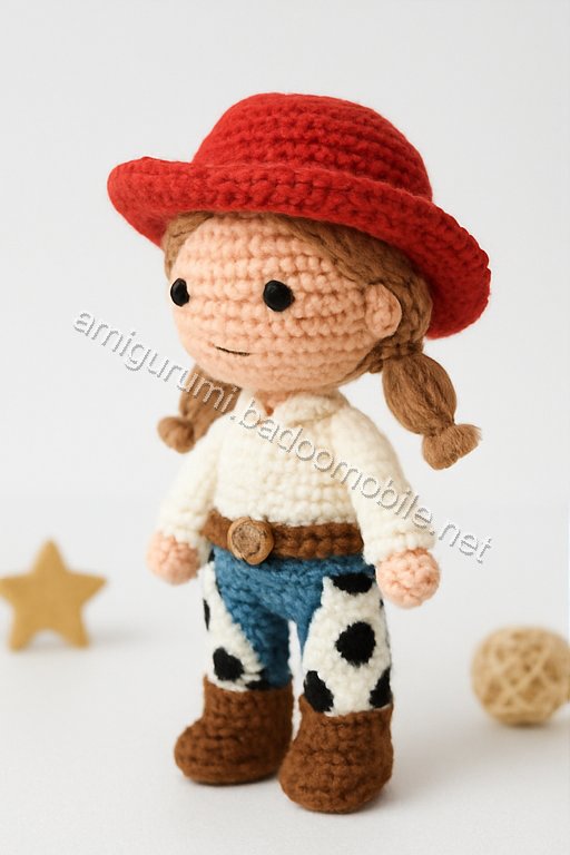 Amigurumi Cowgirl Free Pattern