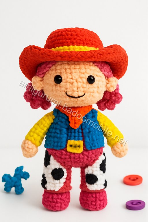 Amigurumi Cowgirl Free Pattern