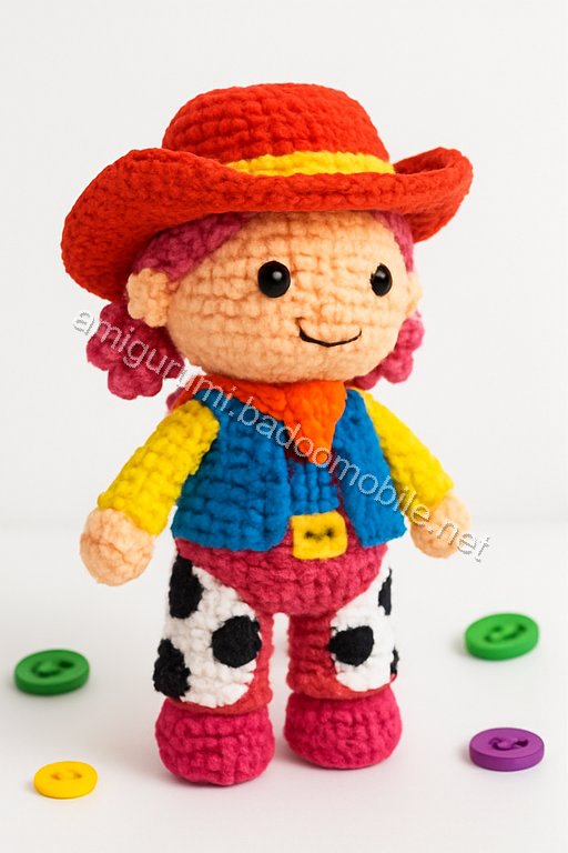 Amigurumi Cowgirl Free Pattern