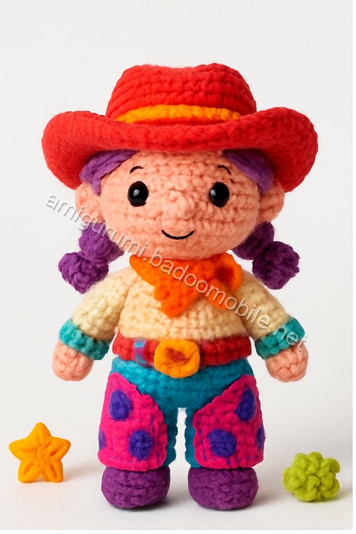 Amigurumi Cowgirl Free Pattern