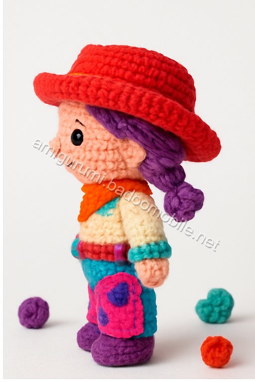 Amigurumi Cowgirl Free Pattern