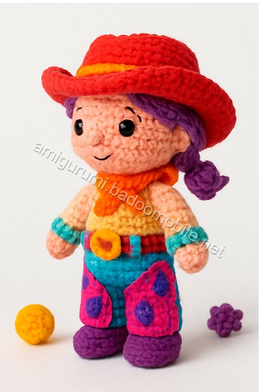 Amigurumi Cowgirl Free Pattern