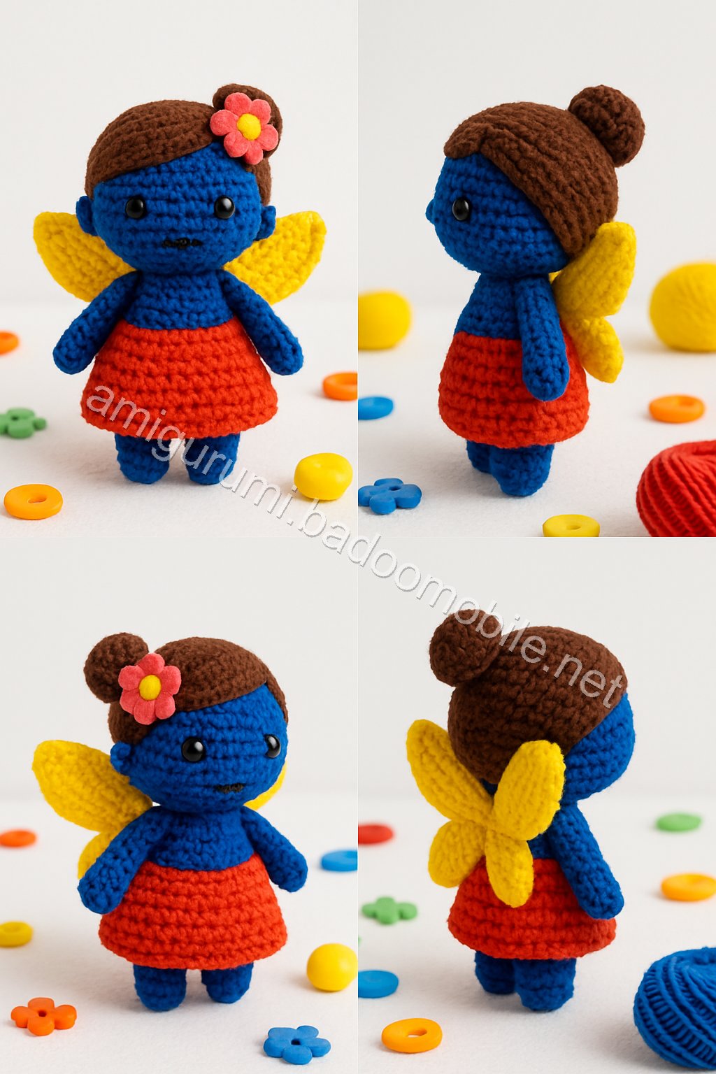 Amigurumi Pocket Fairy Free Pattern